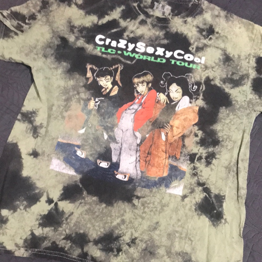 Tye dye graphic tee